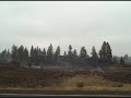 Swanson Lake wildfire: Raw footage