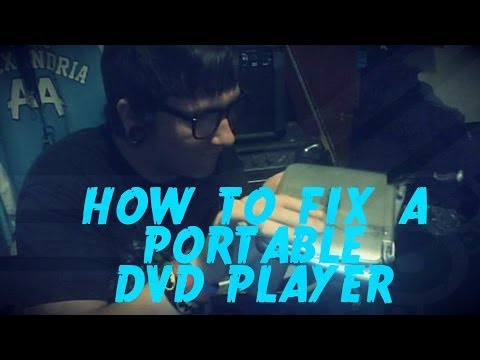 how to repair dvd player