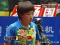 RR - LIU Shiwen (刘诗雯) vs. MU Zi (木子) (3) - 2010 Championship Women Trial-out #2