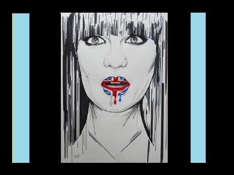 how to draw jessie j step by step youtube