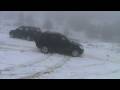videos de TOYOTA RAV4  in snow and mud terrain in Thessaloniki Oreokastro.