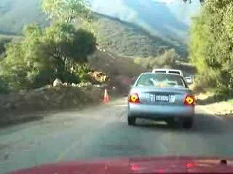 Ortega Highway Construction