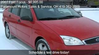 2007 Ford Focus ZX4 for sale in Toledo, OH 43609 at the Para 2007 Ford Focus ZX4 for sale in Toledo, OH 43609 at the Para