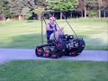 This is a tracked go kart that I designed and built.
