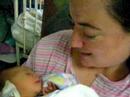 Day 2 - Mum's first cuddle