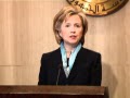 Clinton pushes peace process diplomacy in Middle East