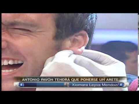 COMBATE: Antonio Pavón se hace un Piercing