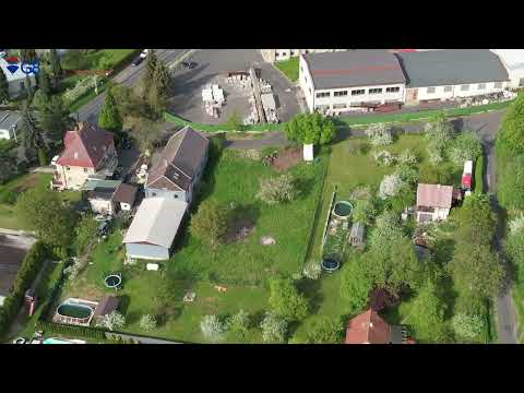 Video Prodej pozemku o výměře 1316 m2, Děčín – Křešice