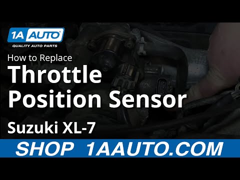 How To Install Replace Throttle Position Sensor TPS Suzuki XL-7