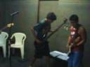 Terceiro  ensaio da nova formação...edu estava pegando a musica na h ahuhauauhauau!