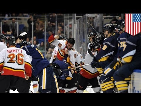 NYPD VS. NYFD Charity Hockey Game Gets Heated...FIIIIGHT! (Video/NSFW Language)
