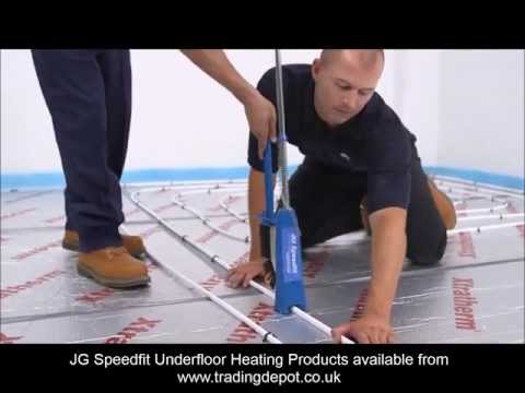 how to insulate underfloor heating