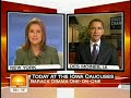 Morning of the Iowa Caucuses: Barack on The Today Show