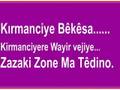 Zazaki zazaca dersim kirmanciye dimli