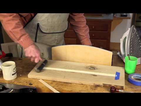 how to attach iron to wood