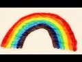 How to make a Wax Paper Rainbow