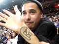 STACKMAN & DJ GSTACK COURTSIDE Derrick Rose dunk!