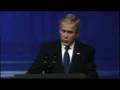 George Bush trying to scare the world...again