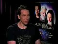 celebrity reporter, ron jacobsohn, interviews joshua jackson on his latest flick, aurora borealis.