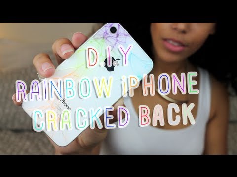 how to dye your phone cracks