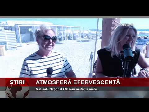 Matinalii efervescenți de la Național FM s-au mutat la mare