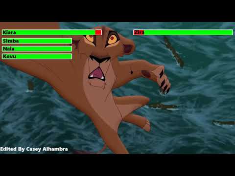 The Lion King 2: Simba's Pride Final Battle with healthbars