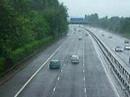 M3 MOTORWAY WET WEATHER