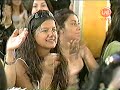 christell conversando con juan luis guerra en el programa 
