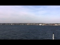 Ferry Ride from Helsinborg Sweden to Helsingor Denmark