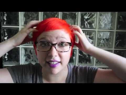 how to get n'rage hair dye out
