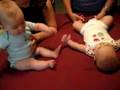 Isabelle Grace Gainsford & Connor Roy - ages 3 and 5 months
