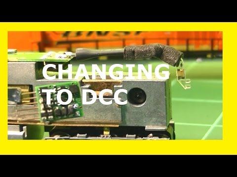 how to convert n gauge to dcc