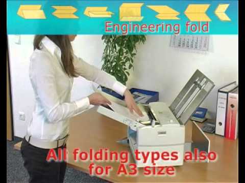 Składarka - falcerka papieru HEFTER maxi