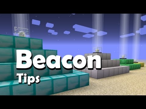 how to use the beacon in minecraft