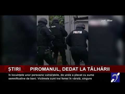”Piromanul din Capitală”, reținut pentru tâlhării