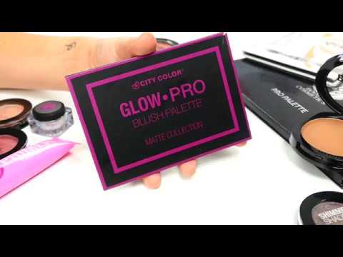 City Color City Color Glow Blush Pro Matte Collection City Color City Color Glow Blush Pro Matte Collection