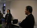 スリランカ、インドネシアのろう者研修生が香港中文大学で手話分析や手話辞書編纂について研修を行っている。