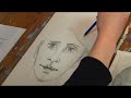 Face Drawing Techniques : Drawing Hair on a Face Face Drawing Techniques : Drawing Hair on a Face