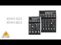 мініатюра 0 Відео про товар Мікшер BEHRINGER XENYX 802S