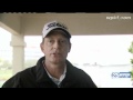 Rain Doesn't Stop Golfers From Practicing For Allianz Championship