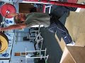 Jean-Jacques split jerk 100kg Jean-Jacques split jerk 100kg