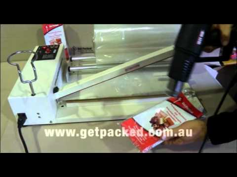 Shrink A Pack - ideal for low volume shrink wrapping