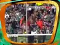 Fan Gets hit With Ball