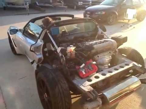 Removing Lotus Exige rear clam