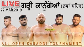 Garhi Kanugoan (Nawanshahr) Kabaddi Tournament 22 Mar 2019
