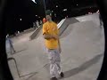 Nextsport Fuzion NX grinding a 15+ foot rail.