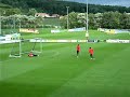 Adebayor quit training after he missed the penalty Adebayor quit training after he missed the penalty