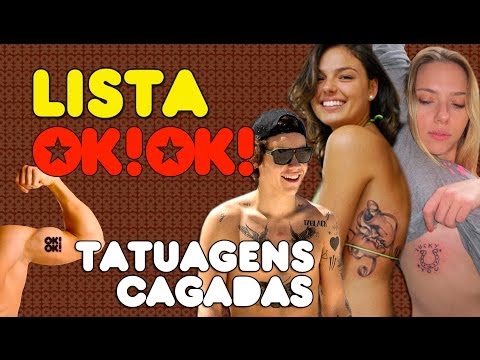 LISTA OK!OK!: As 6 tattoos mais cagadas de celebs EVEEERR