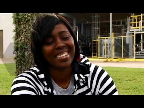 Single Mom Yanique Messitho studies to be a Process Technician
