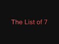 The List of 7 English Video Project